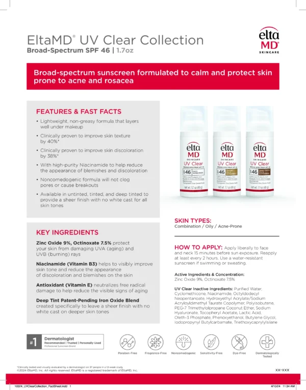 10324_UVClearCollection_FactSheet_R3 image